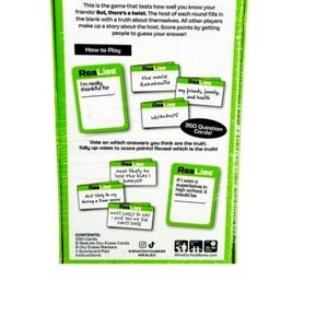 Real Lies Party Game